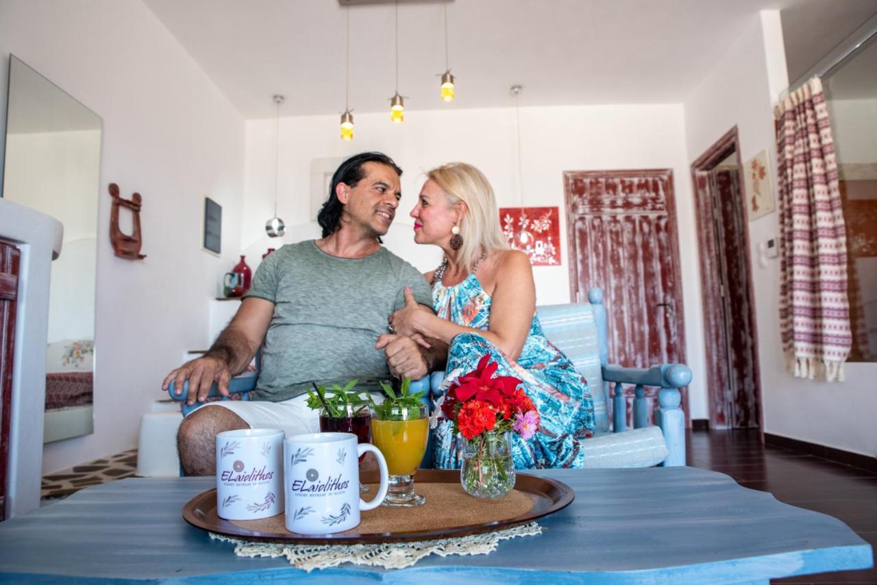 Elaiolithos - Luxury Villa Suites - Adults Only Khalkion Ngoại thất bức ảnh