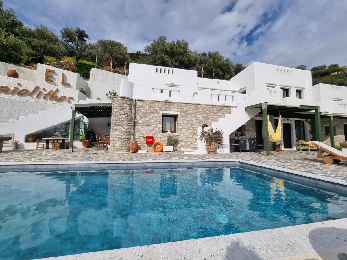 Elaiolithos - Luxury Villa Suites - Adults Only Khalkion Ngoại thất bức ảnh