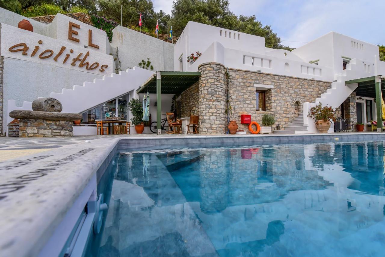 Elaiolithos - Luxury Villa Suites - Adults Only Khalkion Ngoại thất bức ảnh